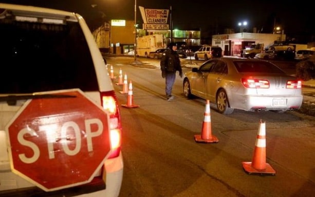 Mississippi DUI Roadblock