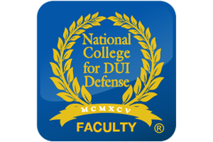 National College for DUI Defense / Faculty - Badge