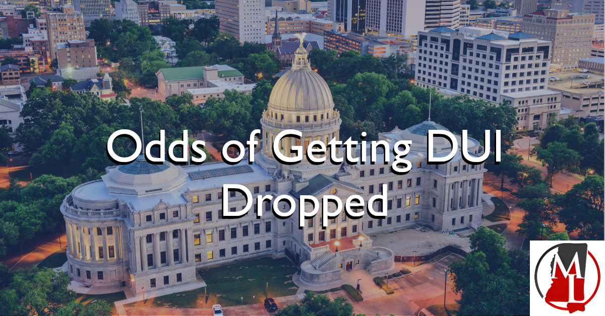 Odds of Getting DUI Dropped